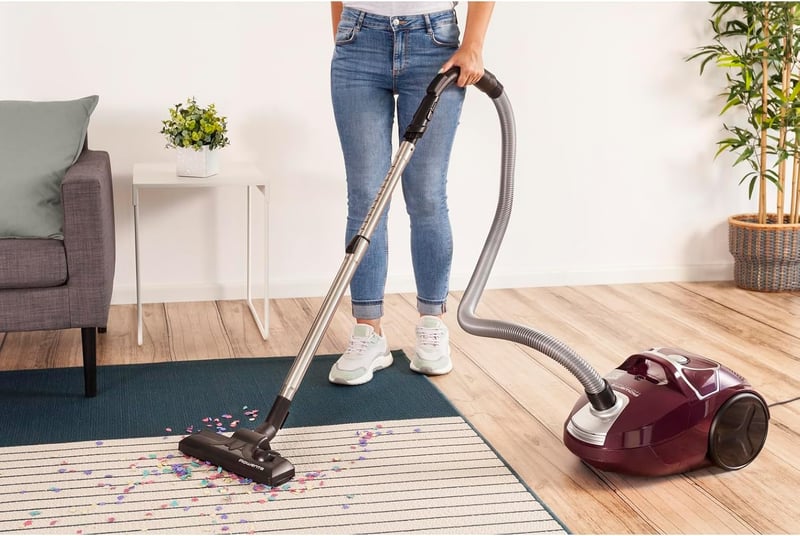 Rowenta Compact Power függőleges porszívó táskával, 3AAA