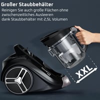 Bezsáčkový vysávač Rowenta Compact Power XXL Animal RO4B50, 900 W, 3-stupňový filtračný systém, akčný rádius 8,80 m, bronzový 4