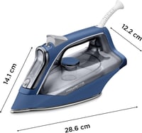 Rowenta Effective+ DX1636D1 gőzvasaló 2400W 40g/perc gőzkibocsátás kék-szürke 5