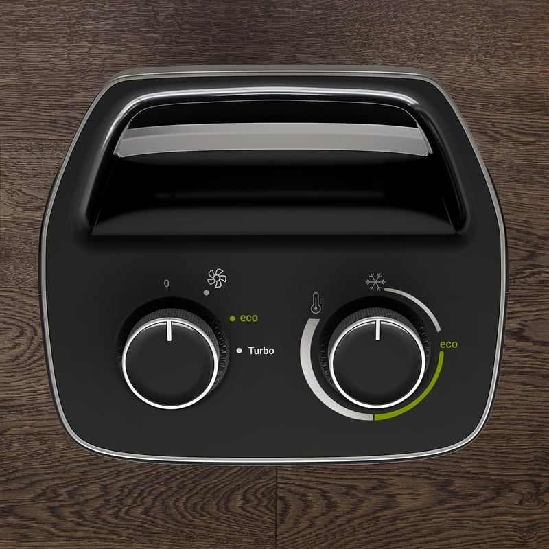 Rowenta Instant Comfort Compact 2000 ventilátoros fűtőgép, 2 fokozat, termosztát, hordozható
