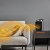 Rowenta Instant Comfort Compact 2000 ventilátoros fűtőgép, 2 fokozat, termosztát, hordozható 6