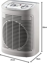 Rowenta Instant Comfort ventilátoros fűtőgép hőlégfúvó 7