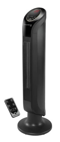 Keramický stĺpový teplovzdušný ventilátor Rowenta Intense Comfort SO9420, 2400 W, 80 cm, 3 úrovne výkonu, funkcia Eco, s diaľkovým ovládaním, čierny 1