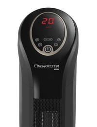 Keramický stĺpový teplovzdušný ventilátor Rowenta Intense Comfort SO9420, 2400 W, 80 cm, 3 úrovne výkonu, funkcia Eco, s diaľkovým ovládaním, čierny 5