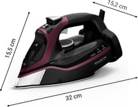 Rowenta Steamforce gőzvasaló 2900W, 45g/perc folyamatos gőz, Microsteam HD talp 3
