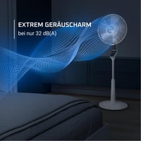 Stojanový ventilátor Rowenta Turbo Silence Extreme VU5690 – Tichá prevádzka 32 dB(A), vysoký výkon 4
