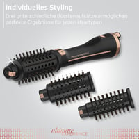 Rowenta Ultimate Experience CF9620F0 2in1 forgatható hajszárító kefe ionizáló technológiával - Black 2 Accessories 3