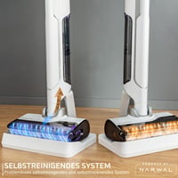 Akumulátorový sucho-mokrý vysávač a mop Rowenta X-Clean 10 – biely 7
