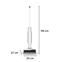 Akumulátorový sucho-mokrý vysávač a mop Rowenta X-Clean 10 – biely 9