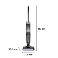 Bezkáblový tyčový vysávač a mop na mokré a suché vysávanie Rowenta X-Clean 4 GZ5036WO, 50-minútová výdrž batérie, samočistenie, automatický 10