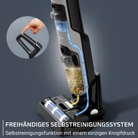 Bezkáblový tyčový vysávač a mop na mokré a suché vysávanie Rowenta X-Clean 4 GZ5036WO, 50-minútová výdrž batérie, samočistenie, automatický 8