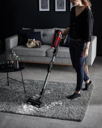 Rowenta X-Force Flex 12.60 Vezeték Nélküli Porszívó - 45 Perces Üzemidő, 4 Sebességfokozat, LED Világítás, Mosható Szűrő, Piros/Fekete 4