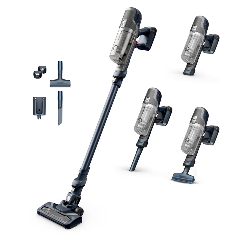Tyčový vysávač Rowenta X-Pert 6.60 RH6836EO, 100 W, výdrž 45 minút, nádoba 0,55 l, s LED hlavicou, vymeniteľnou batériou a štrbinovou hubicou