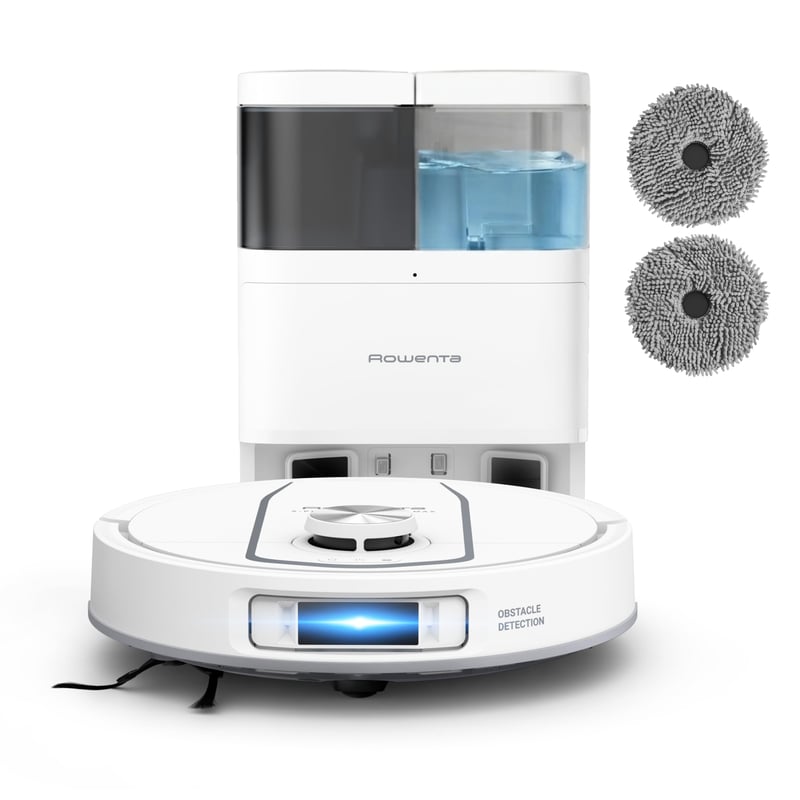 Robotický vysávač a mop Rowenta X-PLORER Series 580 Max RR9547E0, samočistiaci a sušiaci mop, automatické vyprázdňovanie nádoby na prach, 10000 Pa, biely