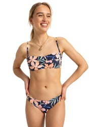 Dámske bikiny Roxy Into The Sun Bandeau, modré, veľkosť XL (EÚ) 1
