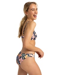 Dámske bikiny Roxy Into The Sun Bandeau, modré, veľkosť XL (EÚ) 2