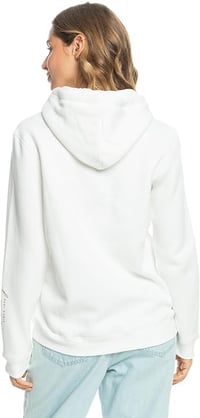 Hanorac pentru femei Roxy Itia Foil Script - Bright White - Mărimea M 6
