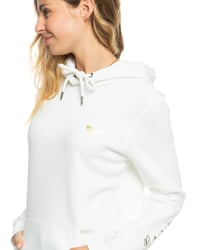 Hanorac pentru femei Roxy Itia Foil Script - Bright White - Mărimea M 3
