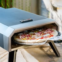Royal Gourmet Gázos Pizzasütő Kompakt Pizzagrill 30 cm Pizzakővel 4 kW Teljesítménnyel Gázcsővel és Szabályozóval Összecsukható Lábakkal Kül 8
