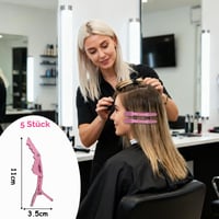 RoyalChic 7 részes hajkefe szett – göndör és hullámos hajhoz, hajpermetező flakonnal, toupírozó kefével, masszázskefével, dupla kefével és hajcsatokkal, rózsaszín 7