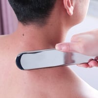 Rozsdamentes Acél Gua Sha Masszírozó Eszköz - Fascia Kezelő Masszázs Szerszám Izomfeszültség Oldására 4