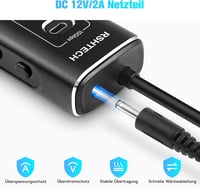 RSHTECH 7 portos USB-C 3.2 hub aktív tápegységgel, 10Gbps és 5Gbps portok - 3*10Gbps+4*5Gbps 8
