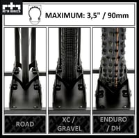 Suport mobil pentru biciclete RTR BIKES Brutus Up Pro, vertical – Stație de încărcare pentru e-bike cu roți – Până la 30 kg – Cu suport pentru încărcător – Pentru roți de 24-29 inch și anvelope de 3,5 inch – Fabricat în UE 5