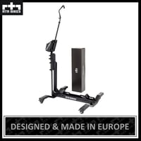 Suport mobil pentru biciclete RTR BIKES Brutus Up Pro, vertical – Stație de încărcare pentru e-bike cu roți – Până la 30 kg – Cu suport pentru încărcător – Pentru roți de 24-29 inch și anvelope de 3,5 inch – Fabricat în UE 7