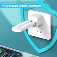 RUANI USB 4G LTE Hálózati Adapter WiFi Hotspot Funkcióval Windows XP Vista 7/10 Kompatibilis Vezeték Nélküli Internet Modem 3