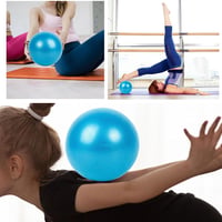 Ruayia malá pilates lopta 20-25 cm, modrá gymnastická overball, joga fitness balančná lopta na sedenie, ergonomická tréningová pomôcka do kancelárie, pre tehotné, na core tréning 6