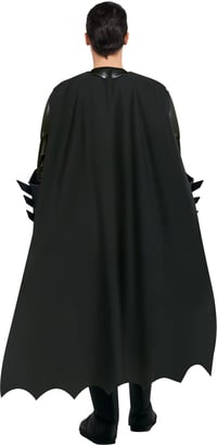 Costum Batman pentru adulți Rubie's DC, mărimea M - The Flash Movie, Michael Keaton, Cavalerul Negru, Halloween, Carnaval, Cosplay 5