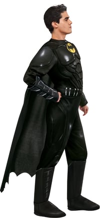 Costum Batman pentru adulți Rubie's DC, mărimea M - The Flash Movie, Michael Keaton, Cavalerul Negru, Halloween, Carnaval, Cosplay 4