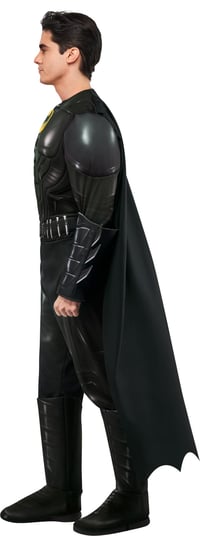 Costum Batman pentru adulți Rubie's DC, mărimea M - The Flash Movie, Michael Keaton, Cavalerul Negru, Halloween, Carnaval, Cosplay 3