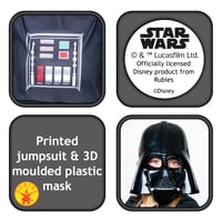 Detský kostým Rubie's Disney Star Wars Darth Vader – pre vek 14–16 rokov (158–170 cm) 3