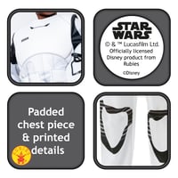 Luxusný detský kostým Star Wars Stormtrooper od Rubie's – pre deti od 5 do 6 rokov 3