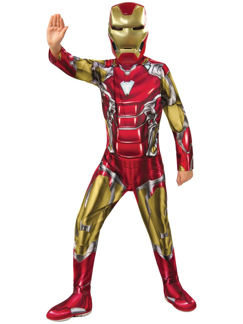 Detský kostým Rubies Avengers Endgame Iron Man klasik – veľkosť S (3 – 4 roky)