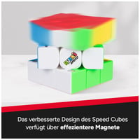 Magnetická kocka Rubik's Speed Cube 3x3 – Ultra hladké otáčanie, pre začiatočníkov aj profesionálov, od 8 rokov 3