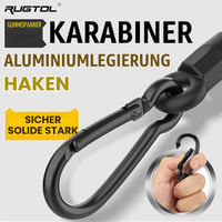 Set 4 Corzi Elastice cu Cârlig 30 cm Negru - Expandoare 100% Latex pentru Prelată, Bicicletă, Auto, Cargo 3