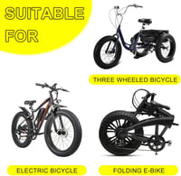 RUHUO 26x4.0 Fat Bike Defektmentes Összehajtható Gumiabroncs Szett - 2 Garnitúra MTB Kerékpárgumi Belsővel, Terepmintás, Hegyi és BMX Bicikl 6