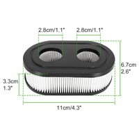 RUHUO 593260 zračni filter za kosilicu (serija 500, 550E, 625E, 675EX) - 4 kom. 2