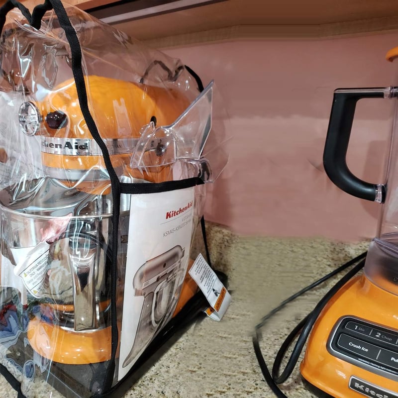 Ruibo Átlátszó Mixer Takaró KitchenAid Robotgéphez, Szervezőtáskával