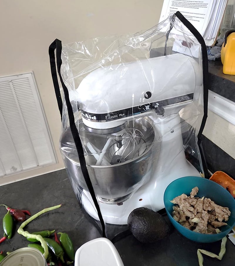 Ruibo Átlátszó Mixer Takaró KitchenAid Robotgéphez, Szervezőtáskával