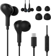 Ruilezyo USB-C Fülhallgató Mikrofonnal - Samsung Galaxy S25/S24/S23, iPhone 16/15, iPad, MacBook, Google Pixel Kompatibilis Vezetékes Headse 1