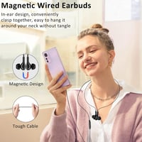Ruilezyo USB-C Fülhallgató Mikrofonnal - Samsung Galaxy S25/S24/S23, iPhone 16/15, iPad, MacBook, Google Pixel Kompatibilis Vezetékes Headse 2