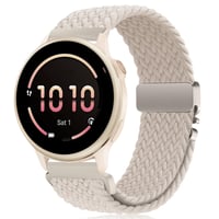 RUIMAYA pletený remienok na inteligentné hodinky 20 mm, kompatibilný s Garmin Vivoactive 6/5/3, Venu 2 Plus, Vivomove 3/Sport/Style, Samsung Galaxy Watch 7/6/5/4 40 mm 44 mm, hviezdicová (starlight) 1