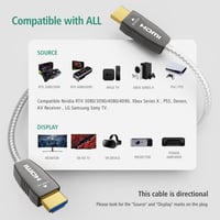 RUIPRO 8K HDMI 2.1 Fiber Optic kábel 10m 48Gbps PS5 Xbox TV 6
