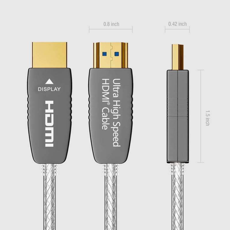RUIPRO 8K HDMI 2.1 Fiber Optic kábel 10m 48Gbps PS5 Xbox TV
