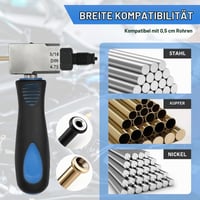 RUIZHI 11-dielna súprava na lemovanie brzdových rúrok pre lemy typu DIN, súprava na lemovanie 4,75 mm brzdových rúrok + 10 skrutkových spojov + 5 spojok + teflónová tesniaca páska (Set 2) 5