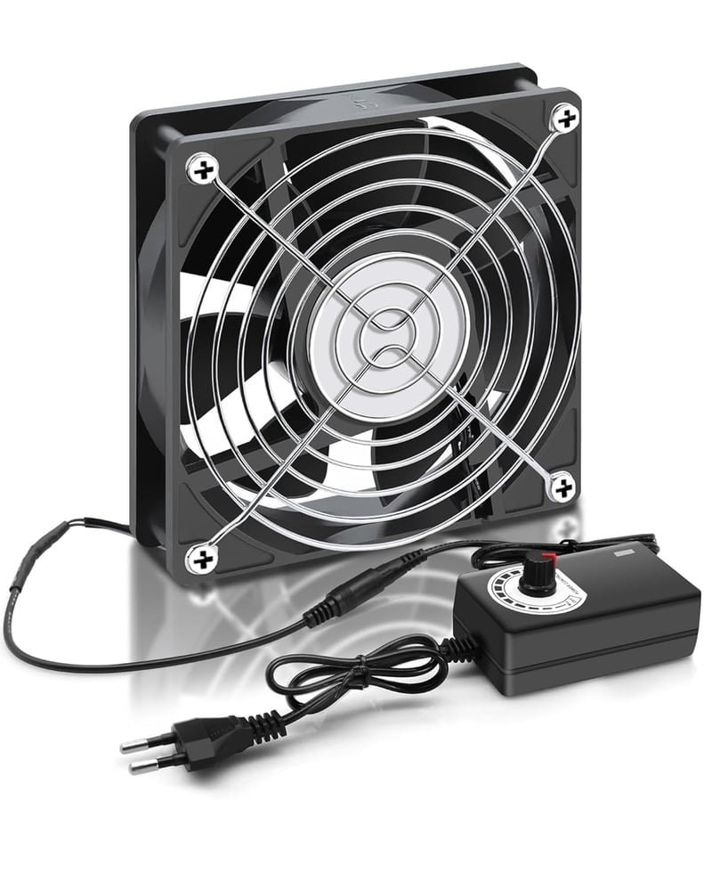 RUIZHI 120mm PC ventilátor 12V 2750 RPM - számítógéphez, laptophoz, routerhez