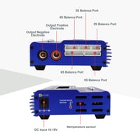 RUIZHI 80W LiPo nabíjačka s balancérom 6A, LiPo/Li-Ion/LiFe (1-6S) NiMH/NiCd (1-15S) RC modelová nabíjačka s balancérom a LED napájacím zdrojom 5
